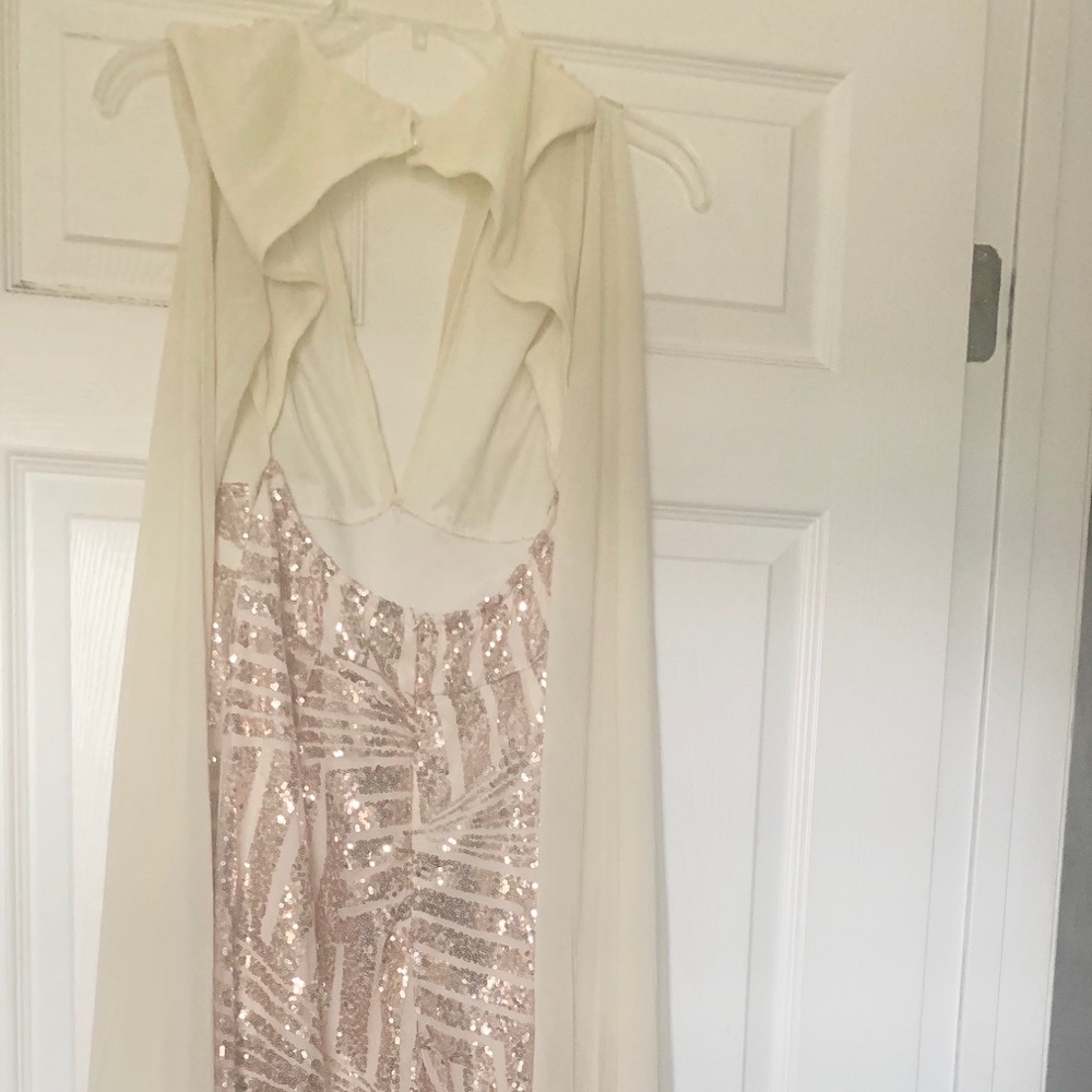 Sz M glam romper - NEW